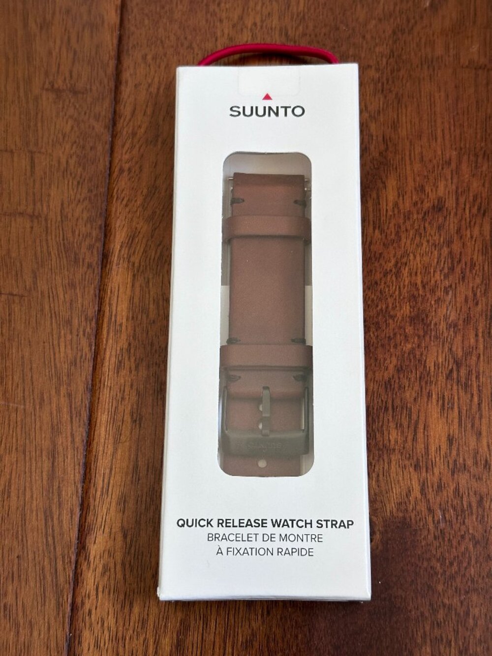Suunto 24mm Urban 2 Leather Watch Strap M Brown Black Quick Release Band OEM